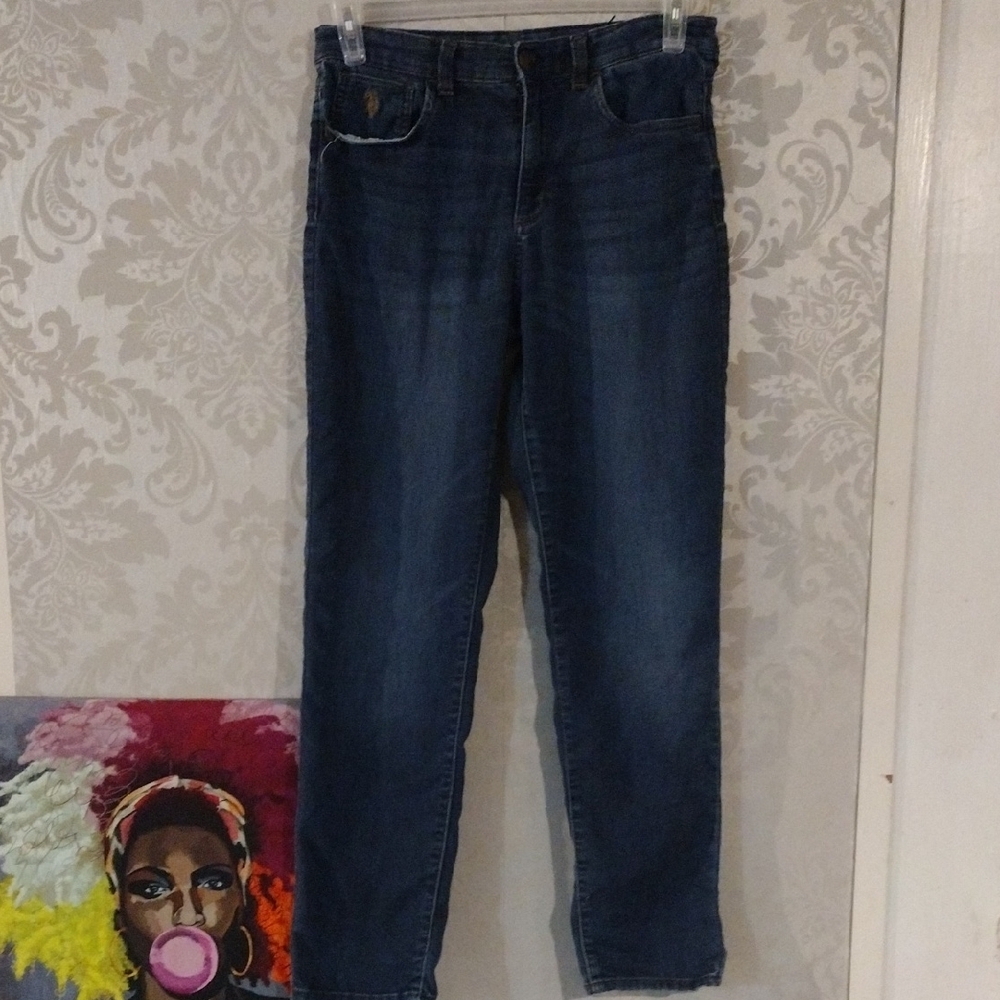 U.S. Polo Assn. Blue Denim Straight Leg Jeans